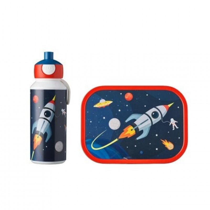 Mepal Lunch Set Campus İçecek Şişeli Beslenme Seti (Pop-Up İçecek Şişesi Ve Yemek Kutusu )