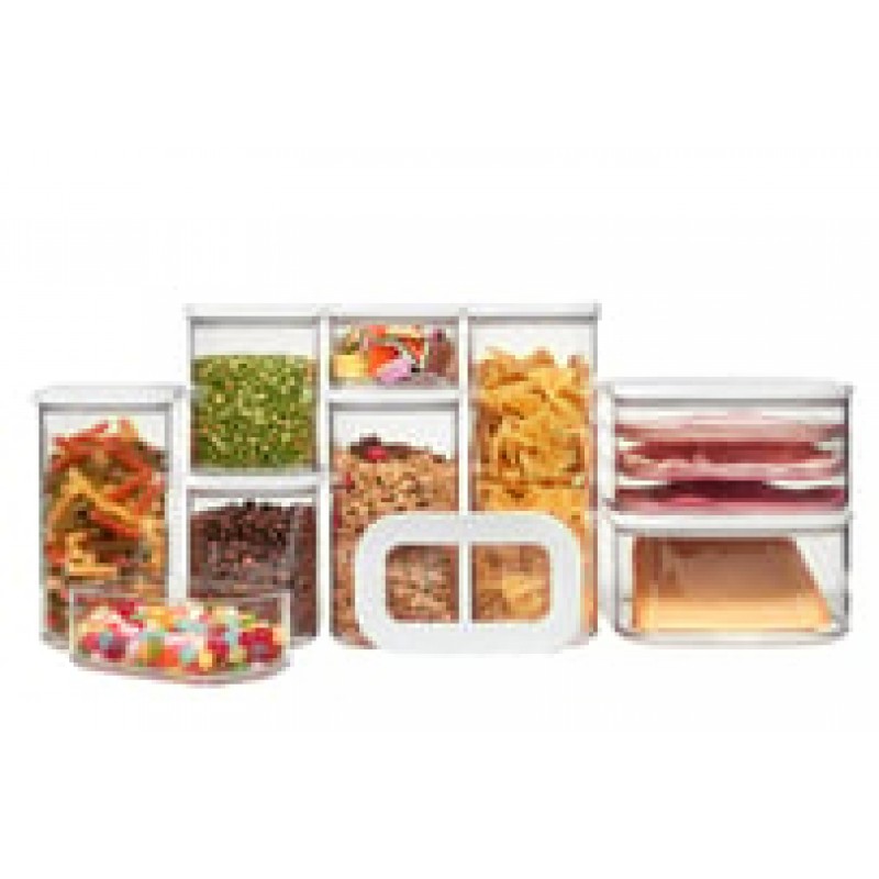 Mepal Set Modula Saklama Kabı 9 Pcs  - Whıte